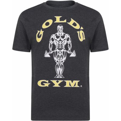 Pánské tričko GOLDS GYM charocal – Zboží Dáma