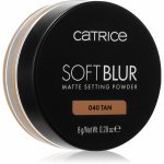 Catrice Soft Blur Matte sypký fixační pudr 040 Tan 8 g – Zboží Dáma