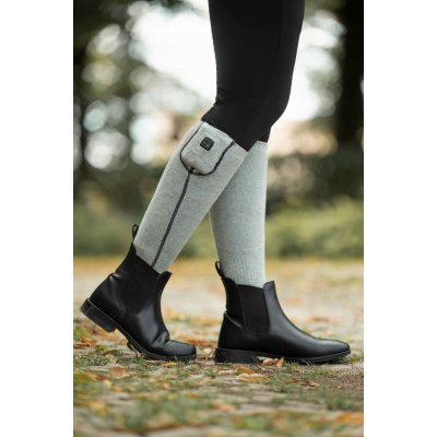 HKM Podkolenky Keep Warm Style s integrovaným vyhříváním grey black – Hledejceny.cz