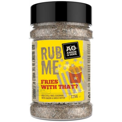 Angus & Oink BBQ koření Fries With That? 225 g – Hledejceny.cz
