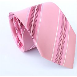 Hedvábný svět hedvábná kravata růžová