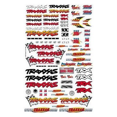 Traxxas samolepky Team Racing – Zboží Dáma