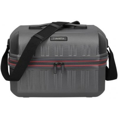 Travelite Dynamiic Beautycase TRAVELITE-7000143 šedá – Zboží Mobilmania