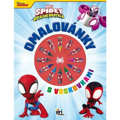 Jiri Models Omalovánky s voskovkami Spidey – Sleviste.cz