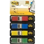Záložky Post-it v zásobníku, 11,9 x 43,2 mm, 4 barvy – Hledejceny.cz