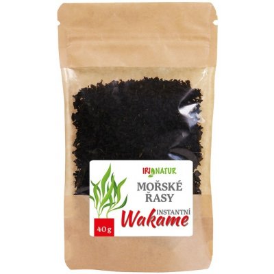 IPJ NATUR Mořské řasy Wakame instant 40 g – Zbozi.Blesk.cz