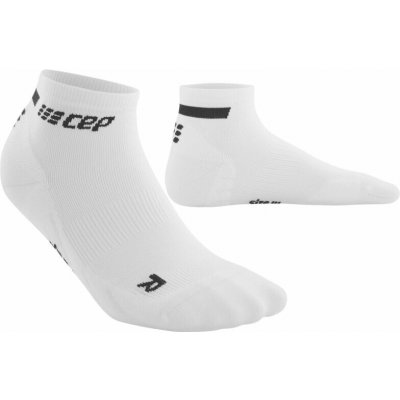 CEP dámské kotníkové běžecké kompresní ponožky 4.0 white