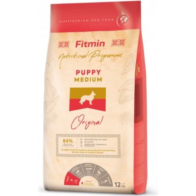 Fitmin Výživový program Fitmin Medium Puppy krmivo pro štěňata 12kg