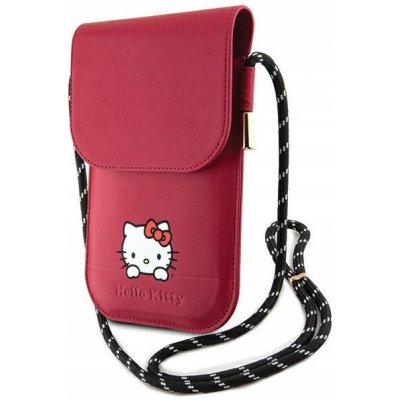 Hello Kitty Leather Daydreaming Phone Bag Pink Objevte kouzelný svět snů s kabelkou z kolekce Leather Daydreaming Cord - dokonalou kombinací stylu, šarmu a praktič – Hledejceny.cz