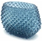 Váza 15cm - Hobnail - Ananas - modrý kouř – Hledejceny.cz