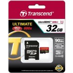 Transcend microSDHC 32 GB UHS-I TS32GUSDHC10U1 – Zboží Mobilmania