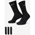 Nike 3PPK VALUE COTTON CREW Černá Bílá – Zboží Dáma