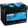 Exide Start-Stop EFB 12V 70Ah 720A EL700