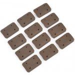 Wadsn Gumové krytky typu M-LOK, 12 kusů Dark Earth – Hledejceny.cz