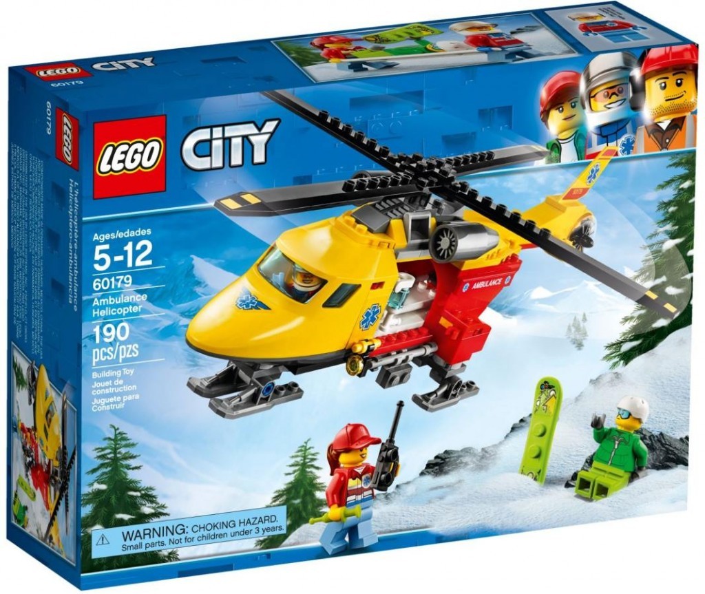 LEGO® City 60179 Záchranářský vrtulník od 2 021 Kč - Heureka.cz