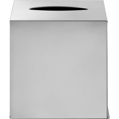 Blomus Zásobník na kapesníky Nexio čtvercový 14 x 14 cm leštěná ocel – Zboží Mobilmania