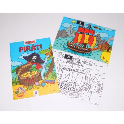 Omalovánky A5 Piráti – Sleviste.cz