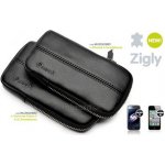 Pouzdro MUVIT Zigly na zip Samsung i8190 S7560 S7580 IPhone 4 4S černé – Hledejceny.cz
