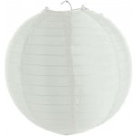 Nylonový lampion 30 cm, bílá – Zboží Dáma