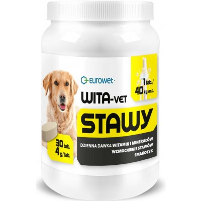 Eurowet Wita-Vet Joints doplňky stravy pro psy 30 tablet – Hledejceny.cz