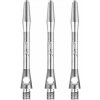 Násadky na šipky XQMax Darts Aluminium - midi - silver