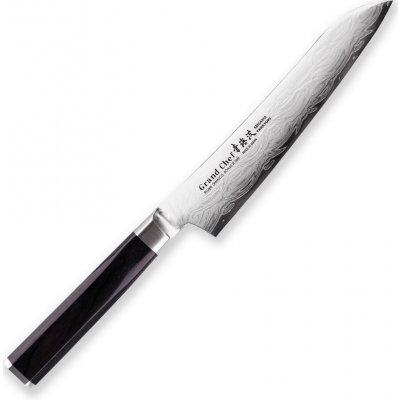 Sakai Aoki Hamono Univerzální nůž Petty 150 mm Sakai Takayuki Grand Chef Seigaiha – Sleviste.cz