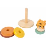 Small Foot nasazovací věž tiger Safari – Zboží Dáma Small Foot nasazovací věž tiger Safari – Zboží Dáma