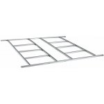 Základna BBSH-4 pro zahradní domek BestBerg ZDSL-4 / 116 x 216 cm / ocel / stříbrná – Zboží Dáma