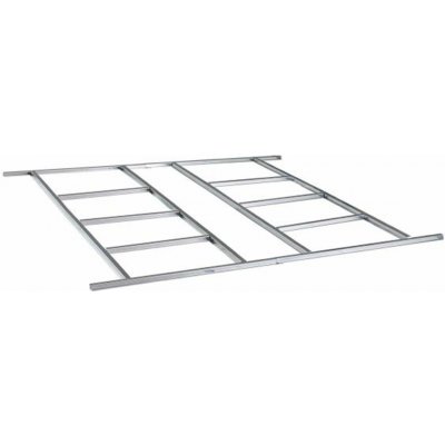 Základna BBSH-4 pro zahradní domek BestBerg ZDSL-4 / 116 x 216 cm / ocel / stříbrná – Zboží Dáma