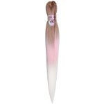 100% EZ Kanekalon 27/L-PINK/WHITE – Zboží Dáma