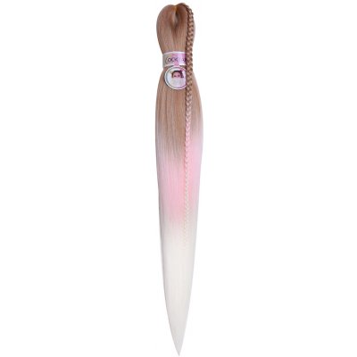 100% EZ Kanekalon 27/L-PINK/WHITE – Zboží Dáma