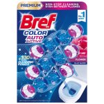Bref Color Auto Active Flower tuhý WC blok 3 x 50 g – Zboží Mobilmania