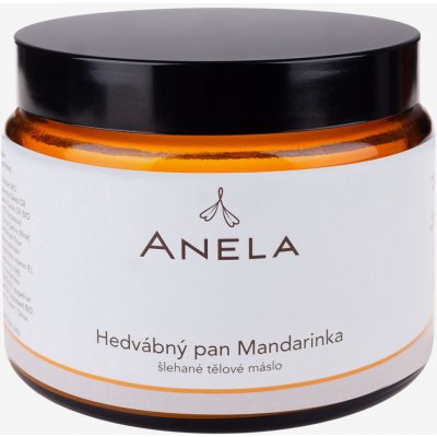 Anela Hedvábný pan Mandarinka šlehané tělové máslo 500 ml – Zboží Dáma