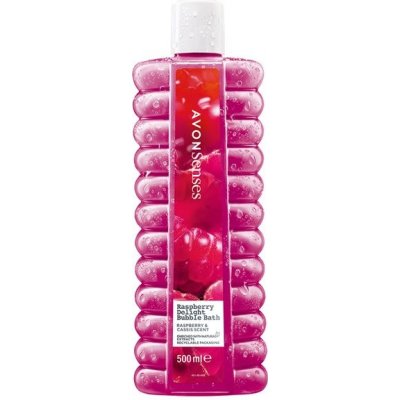 Avon Raspberry Delight pěna do koupele s vůní maliny a rybízového likéru 500 ml – Zbozi.Blesk.cz