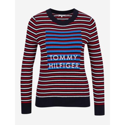 Tommy Hilfiger Svetr Červená – Zboží Mobilmania