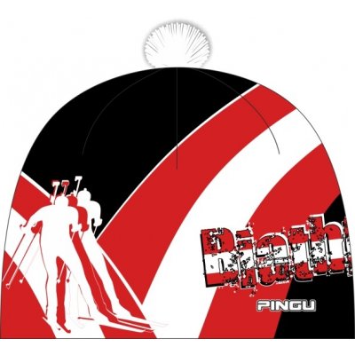 čepice biatlon zimní s bambulí Pingu Boby Biatlon Flag F AT – Hledejceny.cz