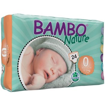 Bambo Nature 0 1-3 kg 24 ks