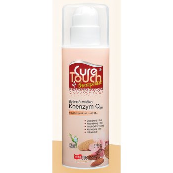 VitaHarmony Koenzym Q10 bylinné mléko 200 ml