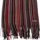 Lonsdale College 2 Scarf Red Stripe