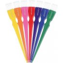 Comair Tinting brushes Rainbow narrow 7001275 sada úzkých štětců na barvení 7 ks