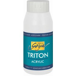 Akrylová barva Solo Goya TRITON 750 ml White