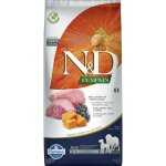 N&D Pumpkin Dog Adult Medium & Maxi Grain Free Lamb & Blueberry 12 kg – Zboží Mobilmania
