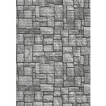 Aquamat koupelnová pěnová rohož 584-3 kammená dlažba šedá metráž 80 cm – Zboží Dáma