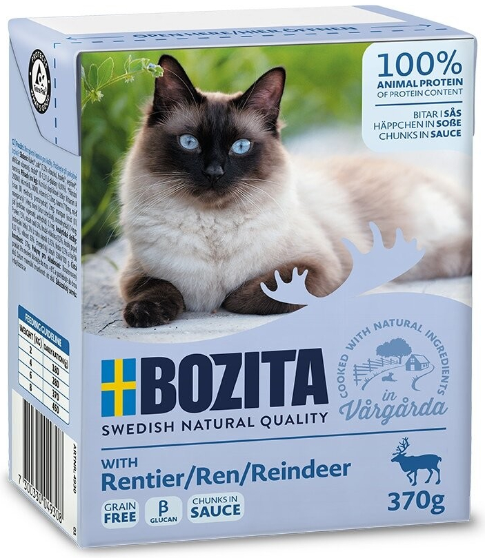 Bozita Cat kousky v omáčce se sobím masem 370 g