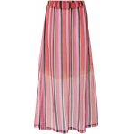 esmara dámská maxi sukně červená růžová oranžová – Zboží Dáma