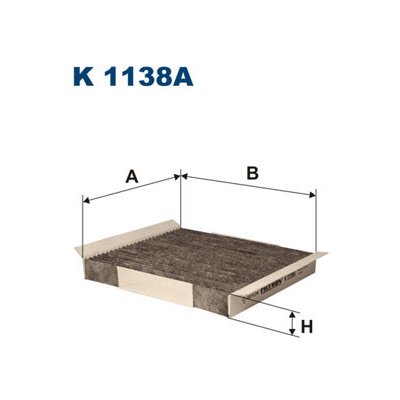 Filtr, vzduch v interiéru FILTRON K 1138A – Hledejceny.cz