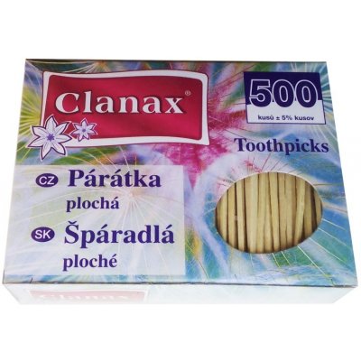 Clanax párátka plochá 500 ks – Zboží Mobilmania