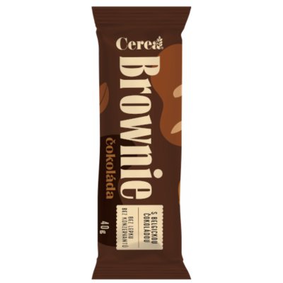 Cerea Brownie gluten free čokoláda 40 g – Zbozi.Blesk.cz