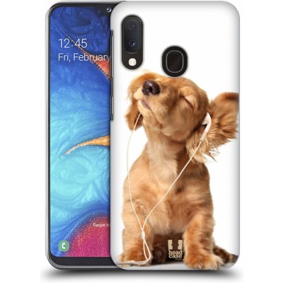 Pouzdro Head Case Samsung Galaxy A20e ZAPOSLOUCHANÉ ŠTĚNĚ – Zboží Mobilmania