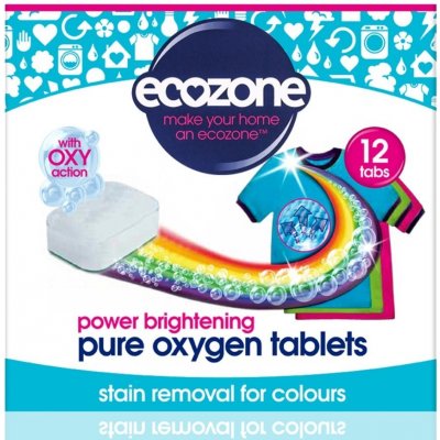 Ecozone Rozjasňovač barevného prádla 12 ks – Zboží Mobilmania
